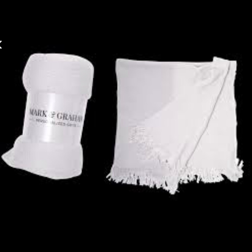 Mark & Graham colorblock throw FabFitFun Gray